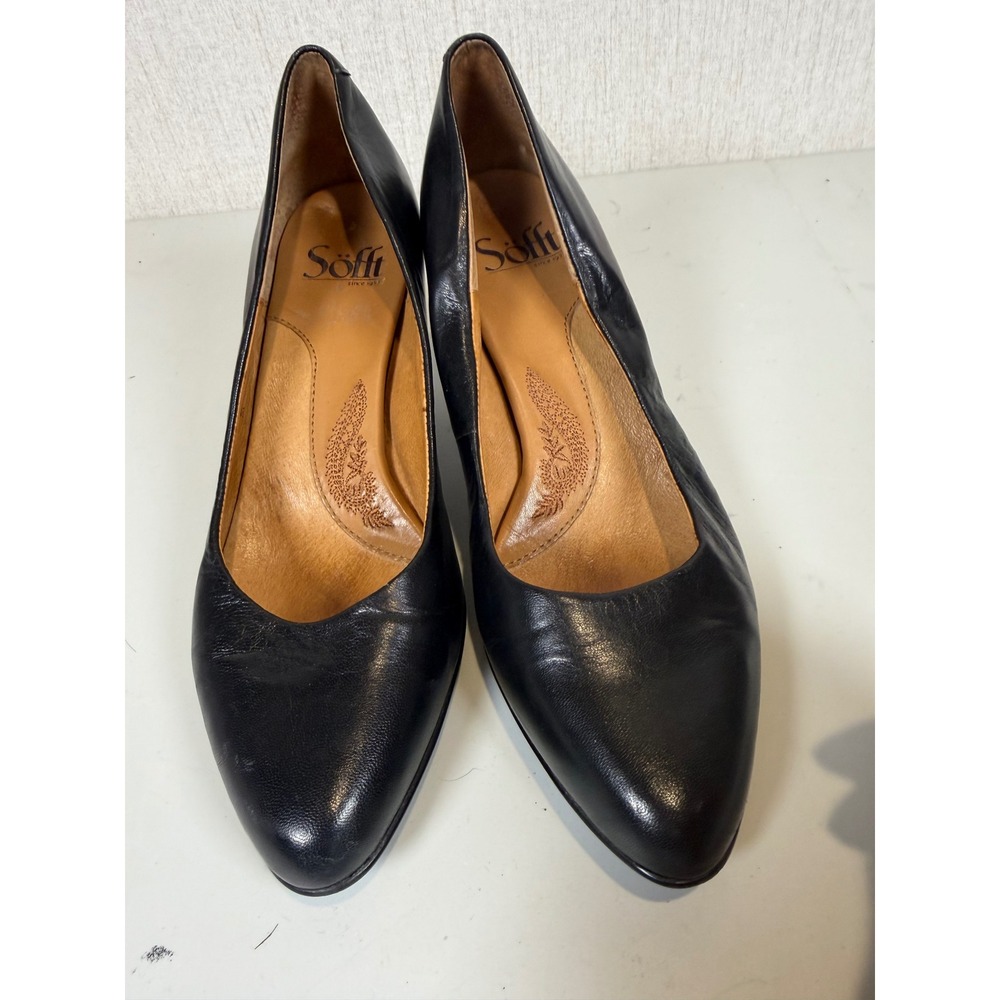 Sofft Leather Dress Pump Nice Arch Support By Soft Size 8M - Picture 3 of 14